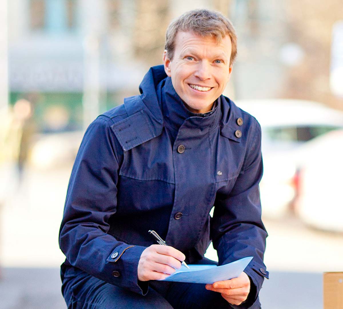 Mattias Ejbe, kursledare och programledare för Projektledarpodden