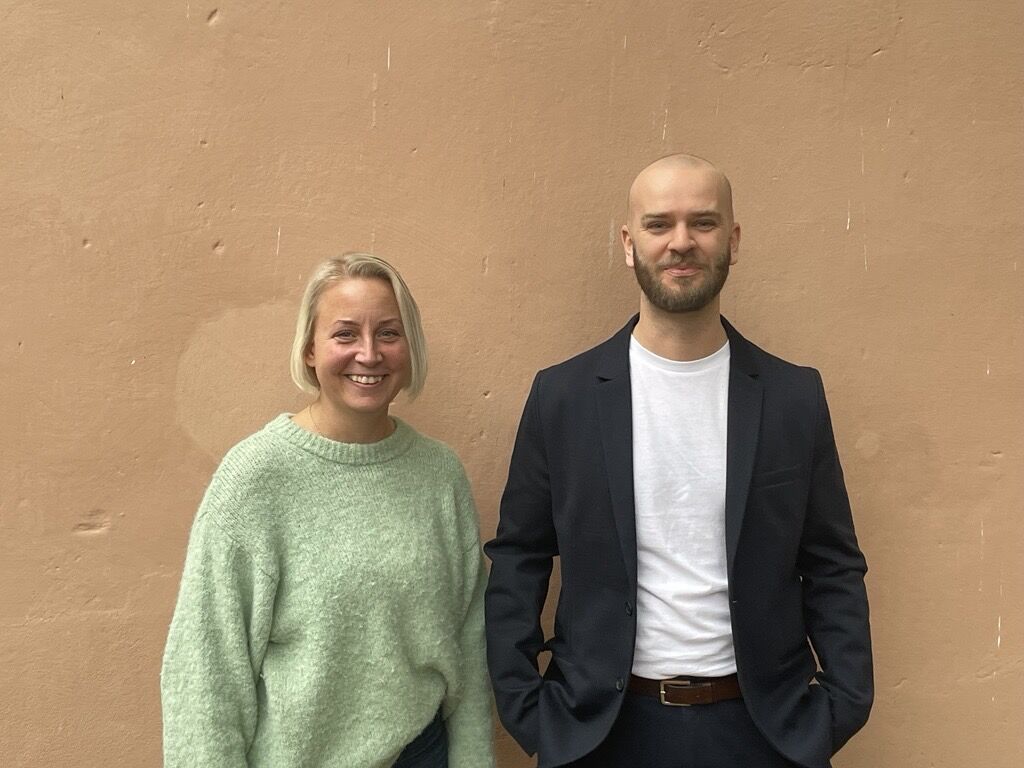 Maria Olsson och Viktor Gustafsson, Årets Projektledare 2025 för projektledning hemtjänst i Karlstad kommun